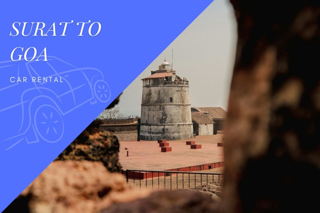 Surat to Goa Car Rental Service